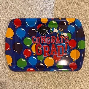 Graduation Serving Platter